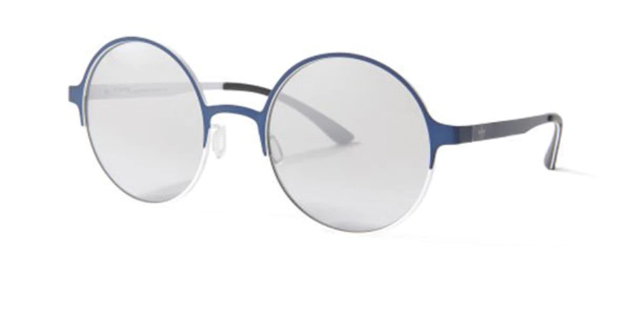 Close-up of Adidas sunglasses product display on white background