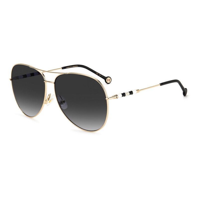 SUNGLASSES CAROLINA HERRERA CH0034 S J5G90 64 13 145 WOMEN AVIATOR METAL Generic case ONLY