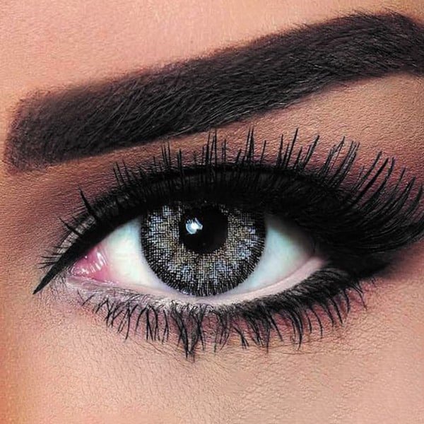 Bella Contour Gray Plano contact lenses