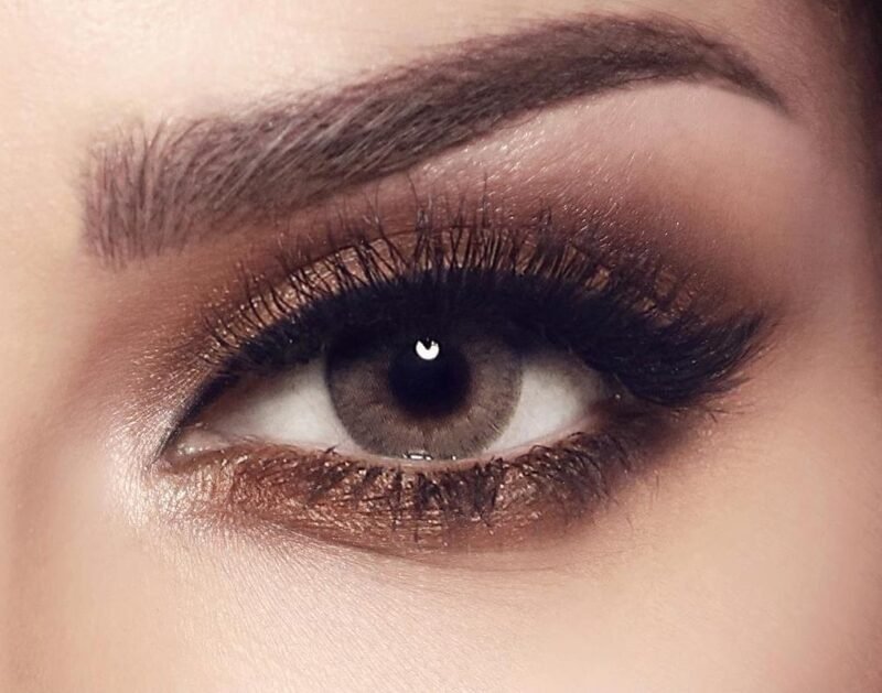 Bella Elite Sandy Gray contact lenses