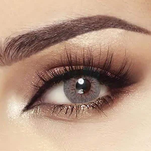 Bella Elite Silky Gray colored contact lenses