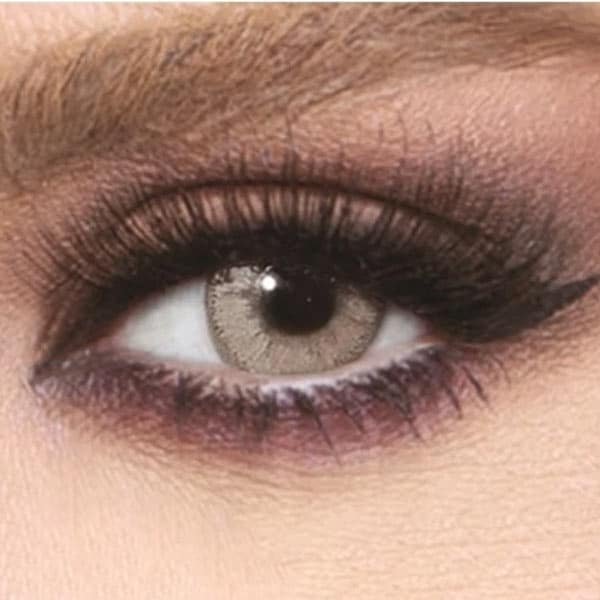 Bella Glow Gray Caramel contact lens