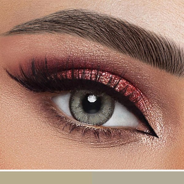 ROSA BELLE-AMBER KISS PLANO colored contact lenses