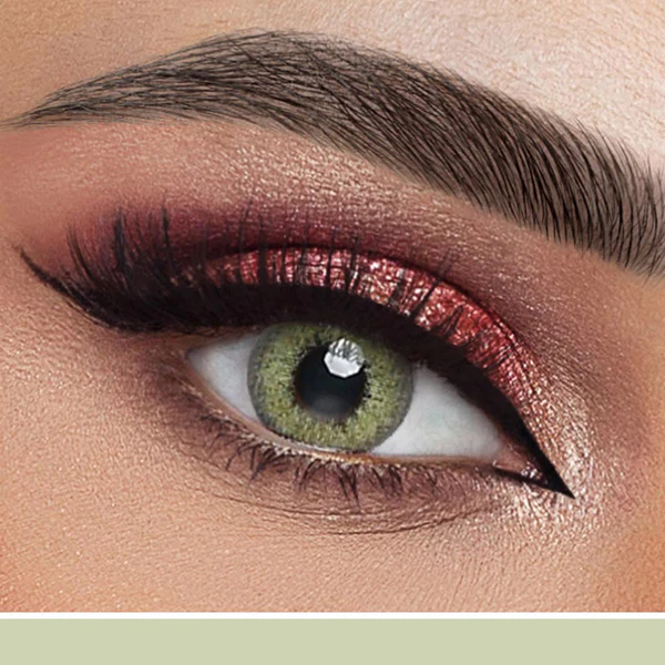 ROSA BELLE-LIME LIGHT PLANO colored contact lenses