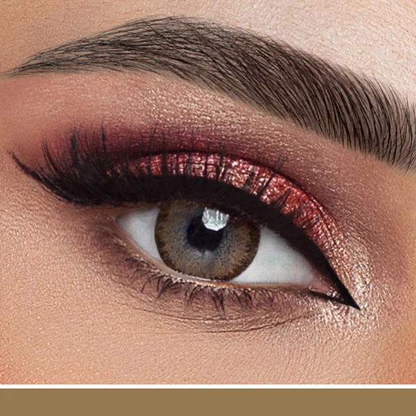 ROSA BELLE-TOFFEE ROSE PLANO contact lenses