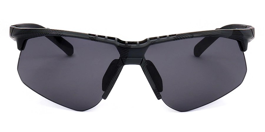 Close-up of Adidas sunglasses product display on white background