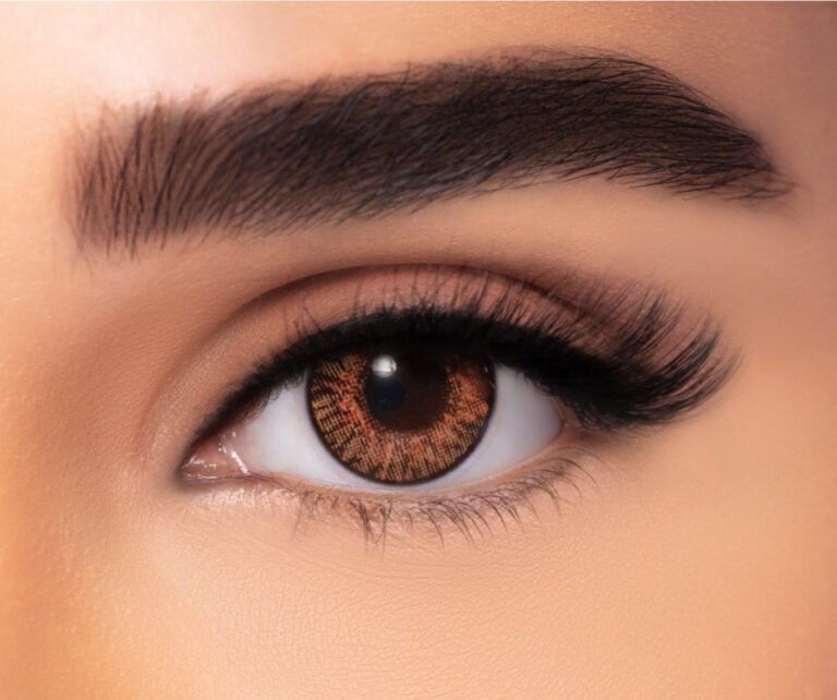 Freshlook Honey Plano contact lenses